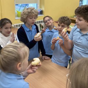 Tłusty czwartek w klasie II