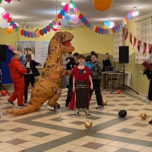 Karnawałowa dyskoteka dla uczniów klas 4-8