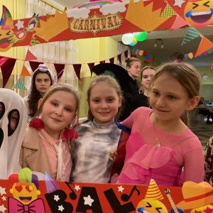 Karnawałowa dyskoteka dla uczniów klas 4-8