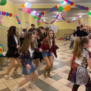 Karnawałowa dyskoteka dla uczniów klas 4-8