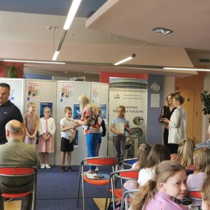 W czytaniu mądrość i siła.... Spotkanie z panią Agnieszką Frączek.