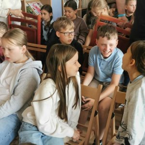 W czytaniu mądrość i siła.... Spotkanie z panią Agnieszką Frączek.