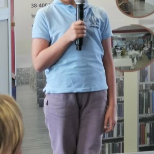 W czytaniu mądrość i siła.... Spotkanie z panią Agnieszką Frączek.