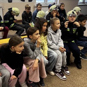 Uczniowie klasy IV z wizytą w Komendzie Miejskiej PSP w Krośnie!