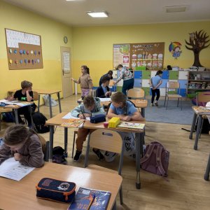 Running Dictation na lekcji języka angielskiego!