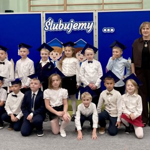 Uroczystość ślubowania uczniów klasy pierwszej