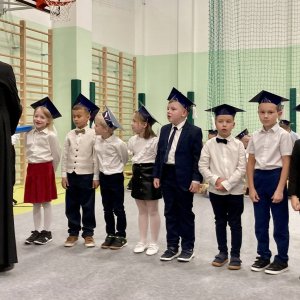 Uroczystość ślubowania uczniów klasy pierwszej